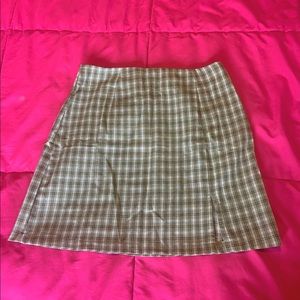 Princess Polly Plaid skirt
